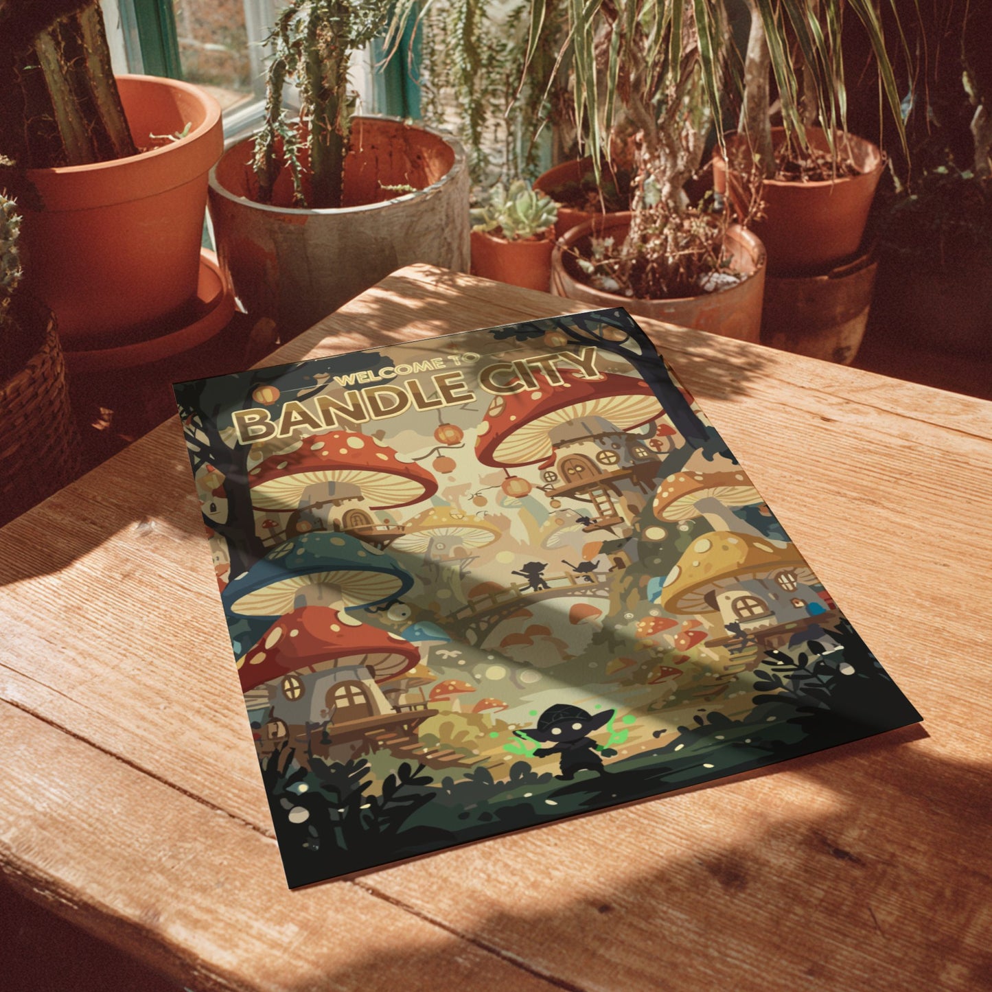 Illustration of Bandle City from League of Legends