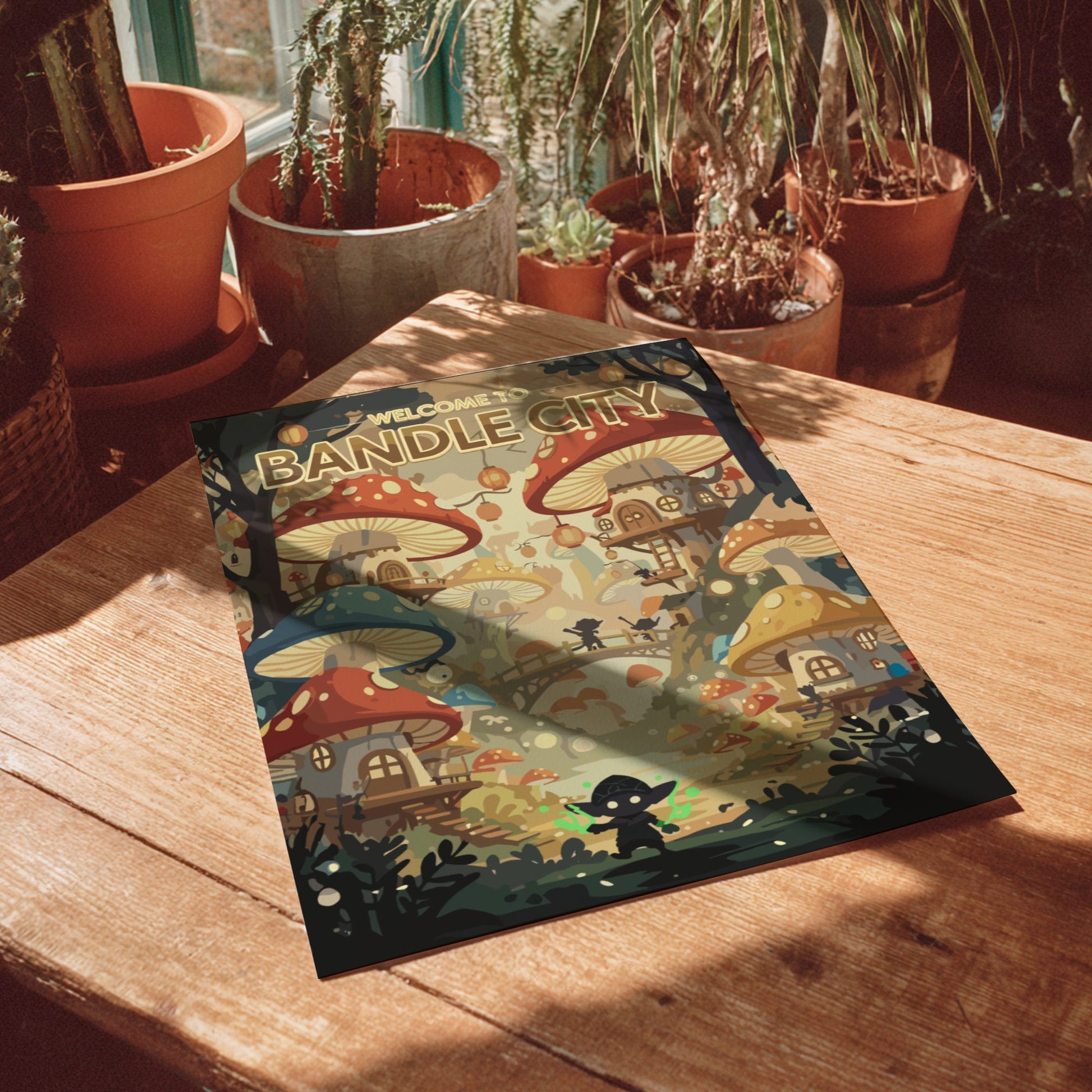 Illustration of Bandle City from League of Legends