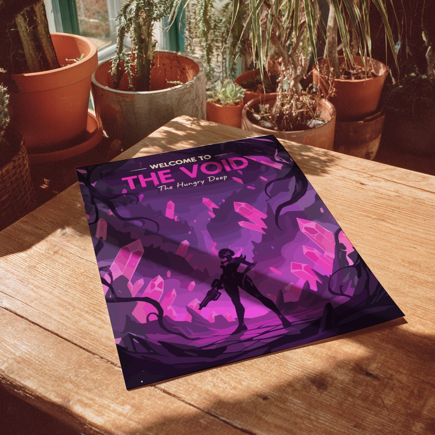 The Void Poster, epic League of Legends Inspired Wall Art for gamers.