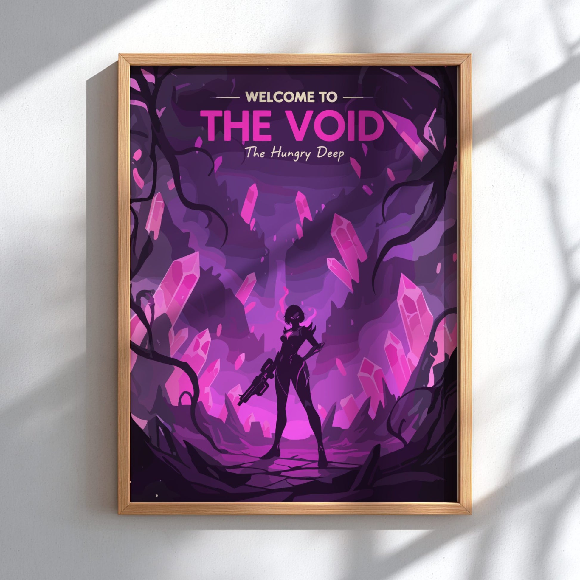 The Void Poster, epic League of Legends Inspired Wall Art for gamers.