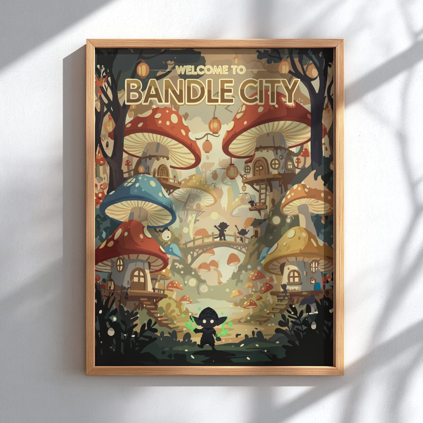 Illustration of Bandle City from League of Legends