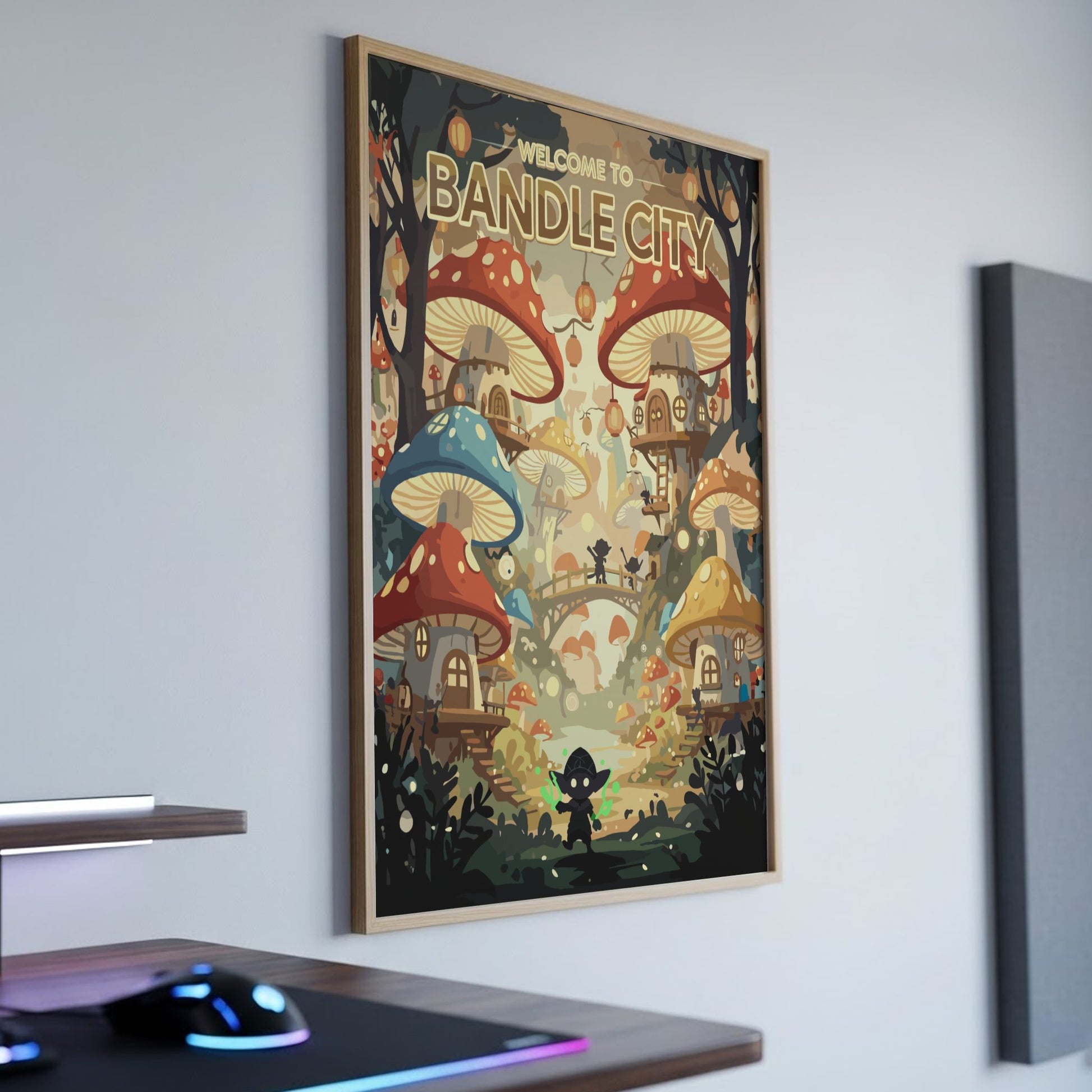 Illustration of Bandle City from League of Legends