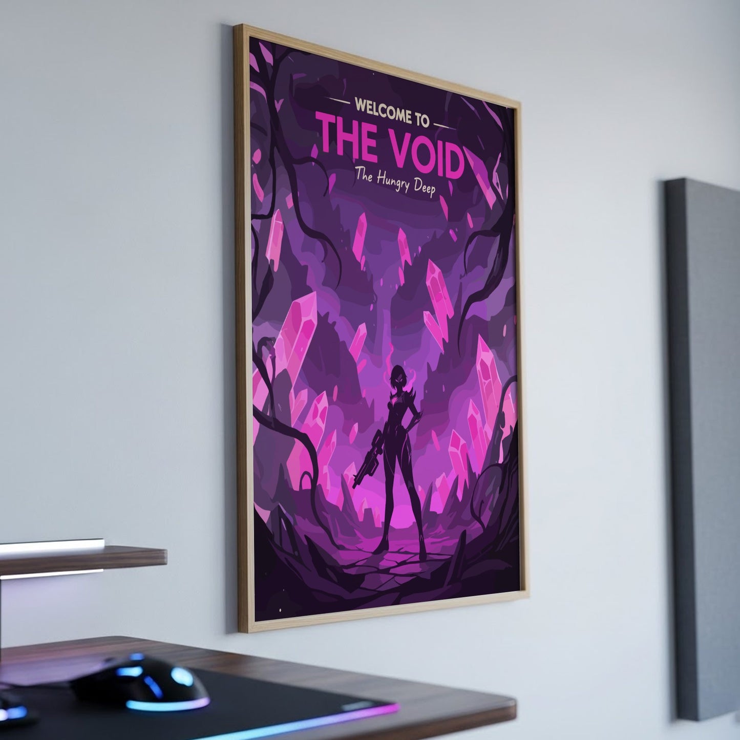 The Void Poster, epic League of Legends Inspired Wall Art for gamers.