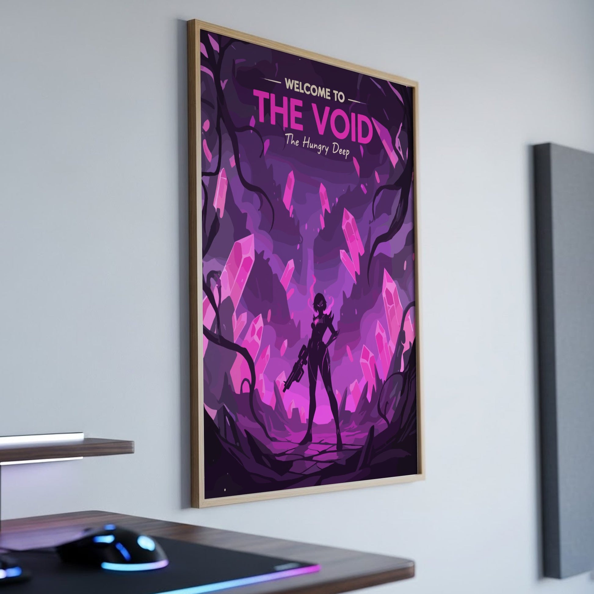 The Void Poster, epic League of Legends Inspired Wall Art for gamers.
