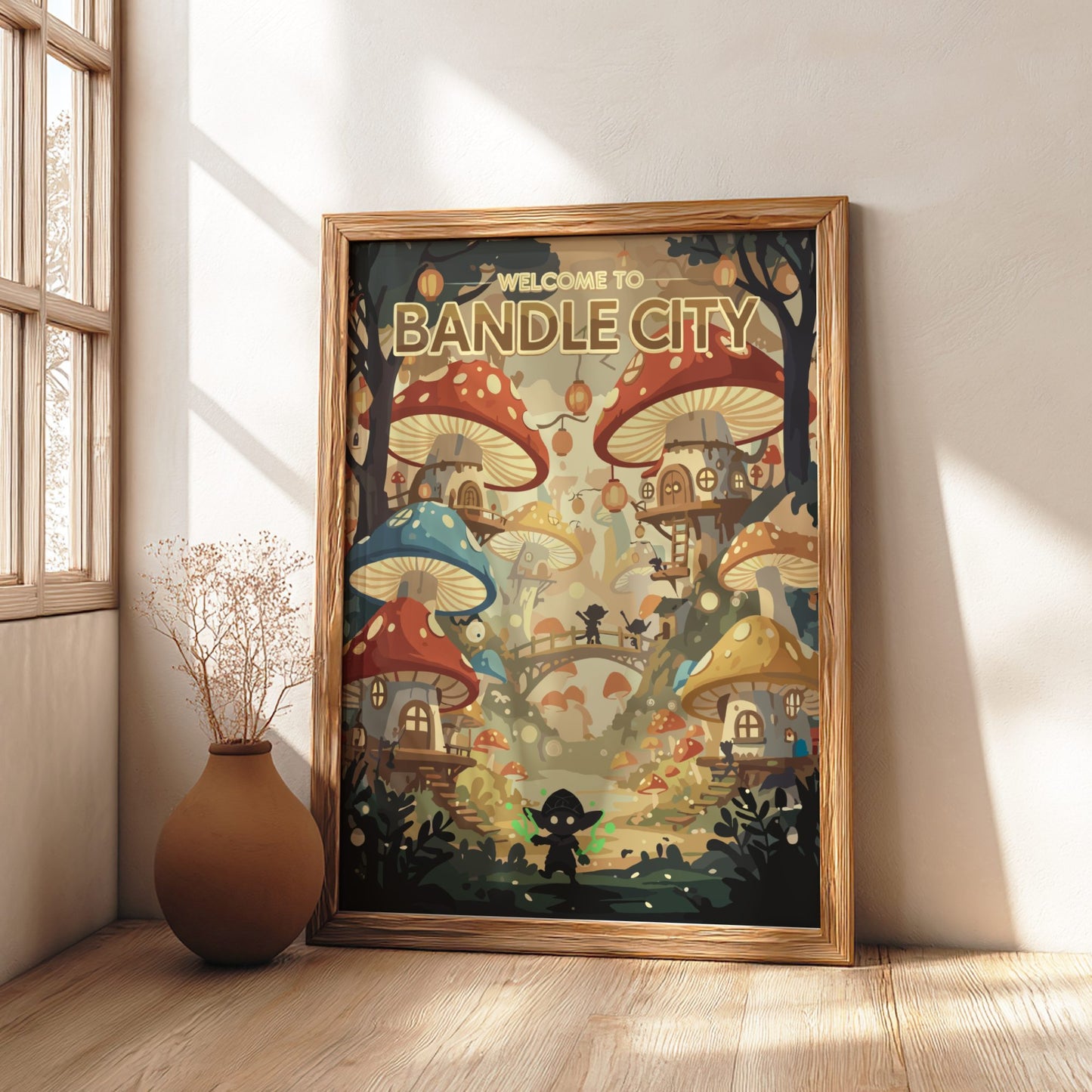 Illustration of Bandle City from League of Legends