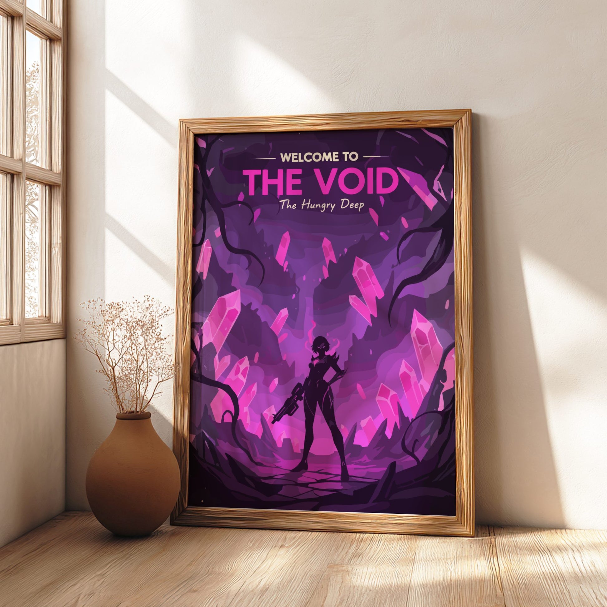 The Void Poster, epic League of Legends Inspired Wall Art for gamers.