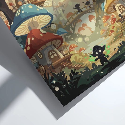 Illustration of Bandle City from League of Legends