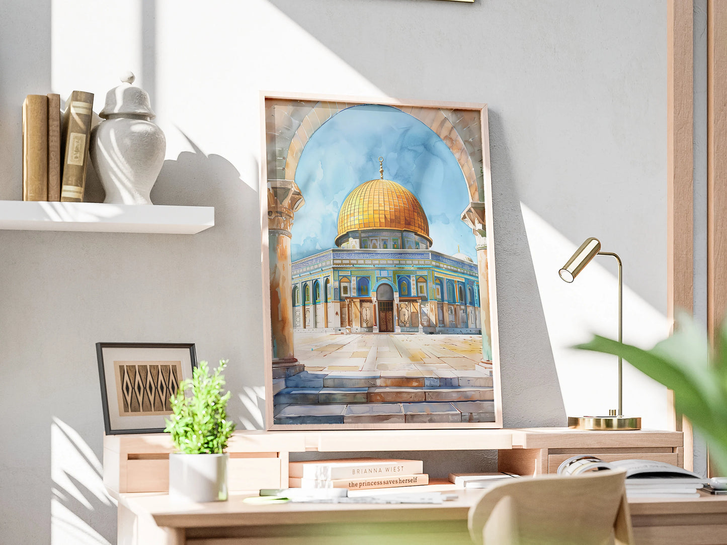 Al-Aqsa Mosque Poster – Dome of the Rock