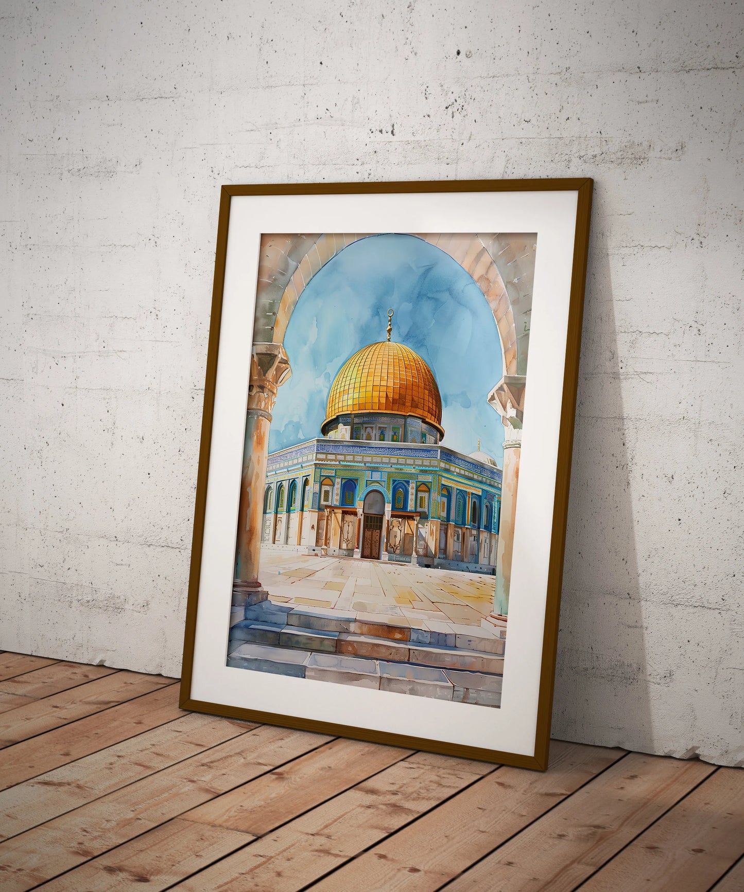 Al-Aqsa Mosque Poster – Dome of the Rock