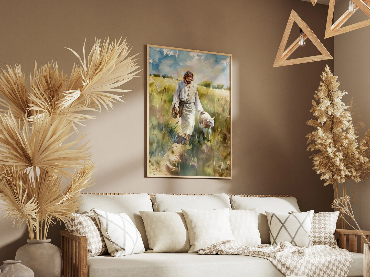 The Journey Home – Jesus Christ Drawing Illustration