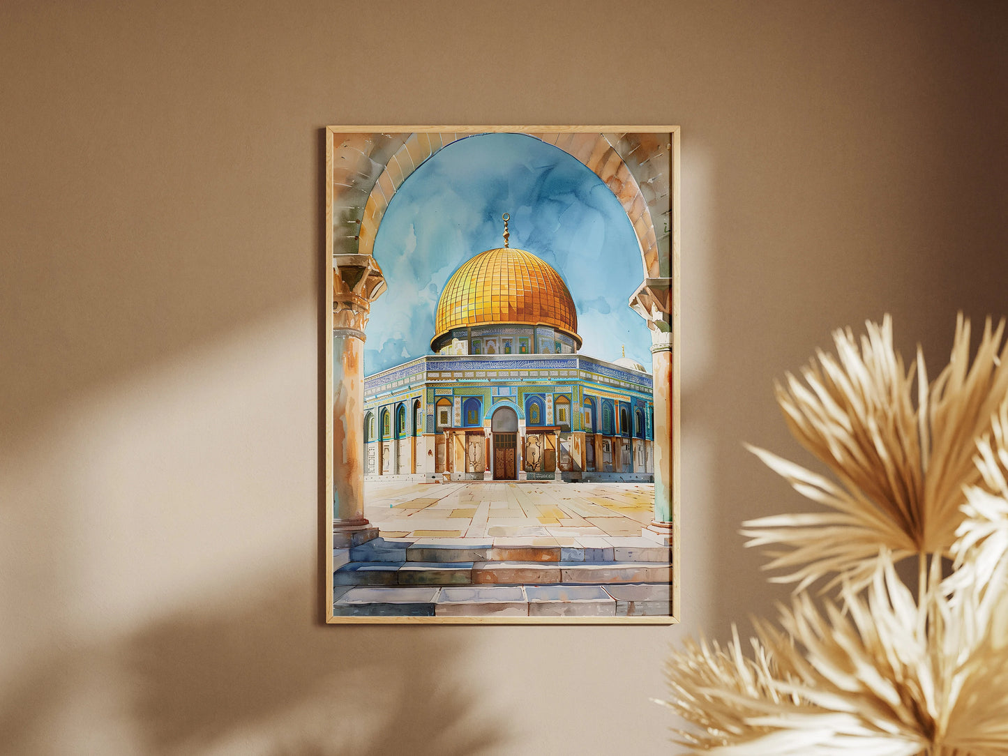 Al-Aqsa Mosque Poster – Dome of the Rock