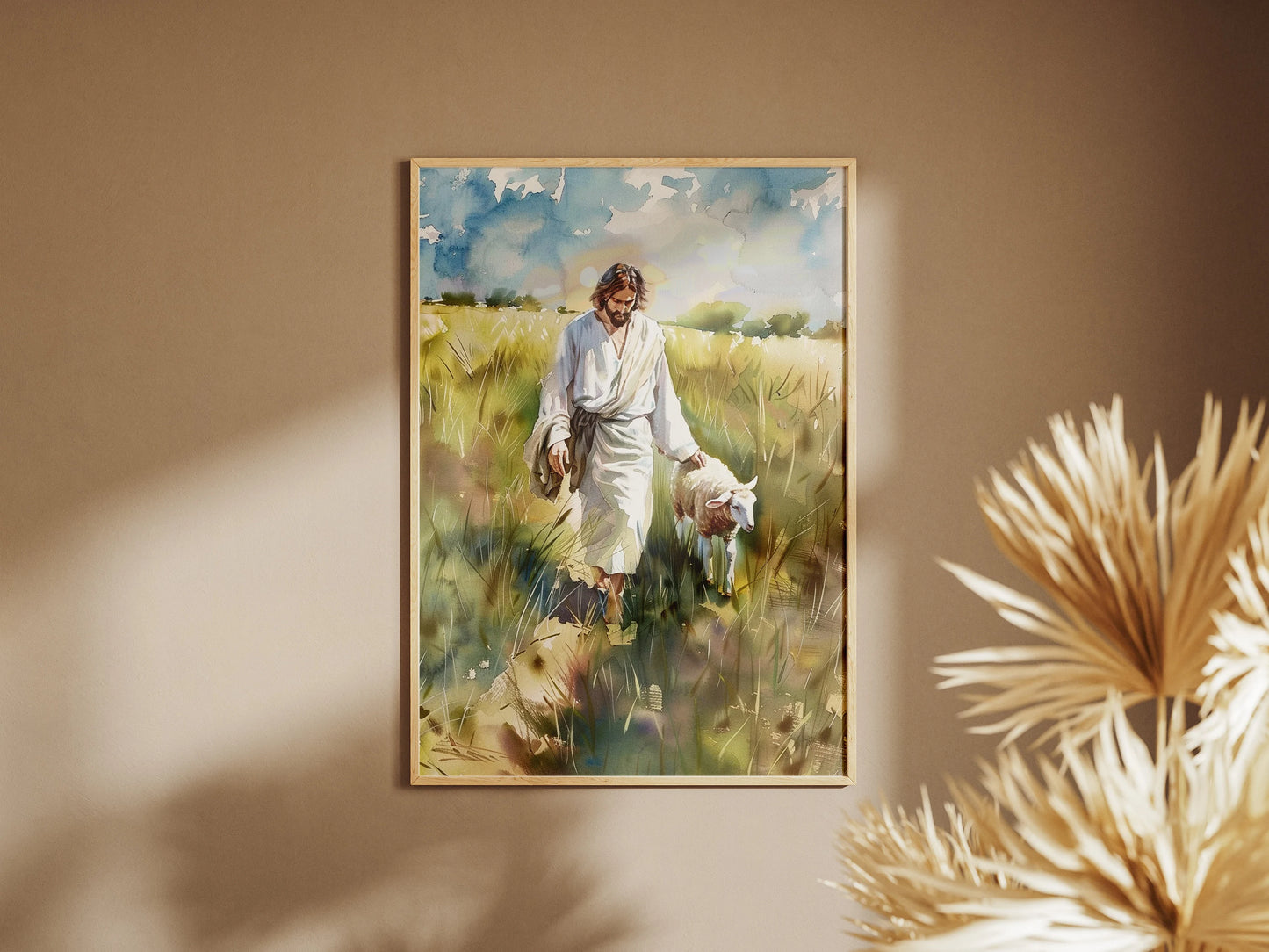 The Journey Home – Jesus Christ Drawing Illustration