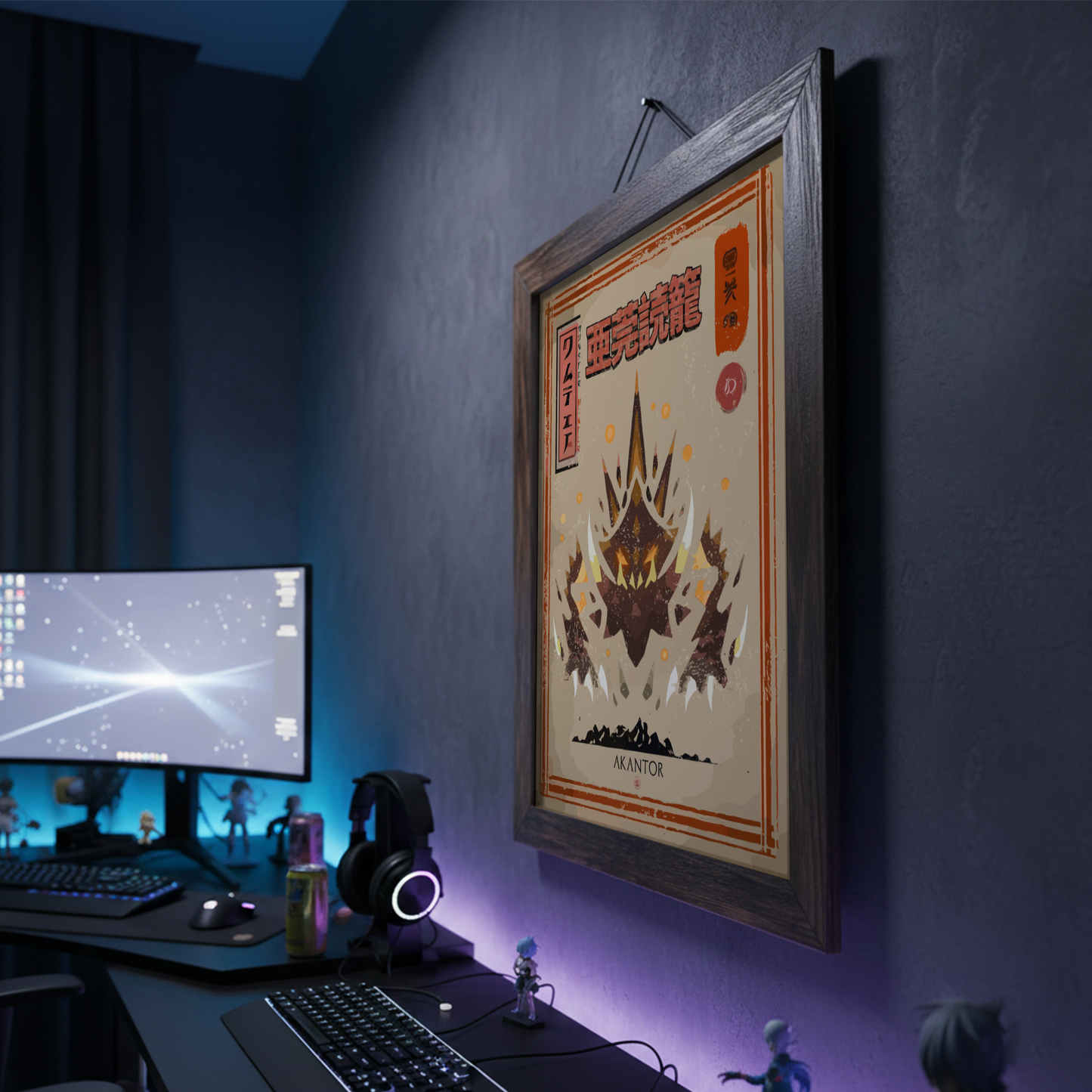 Akantor - Monster Hunter Art Print