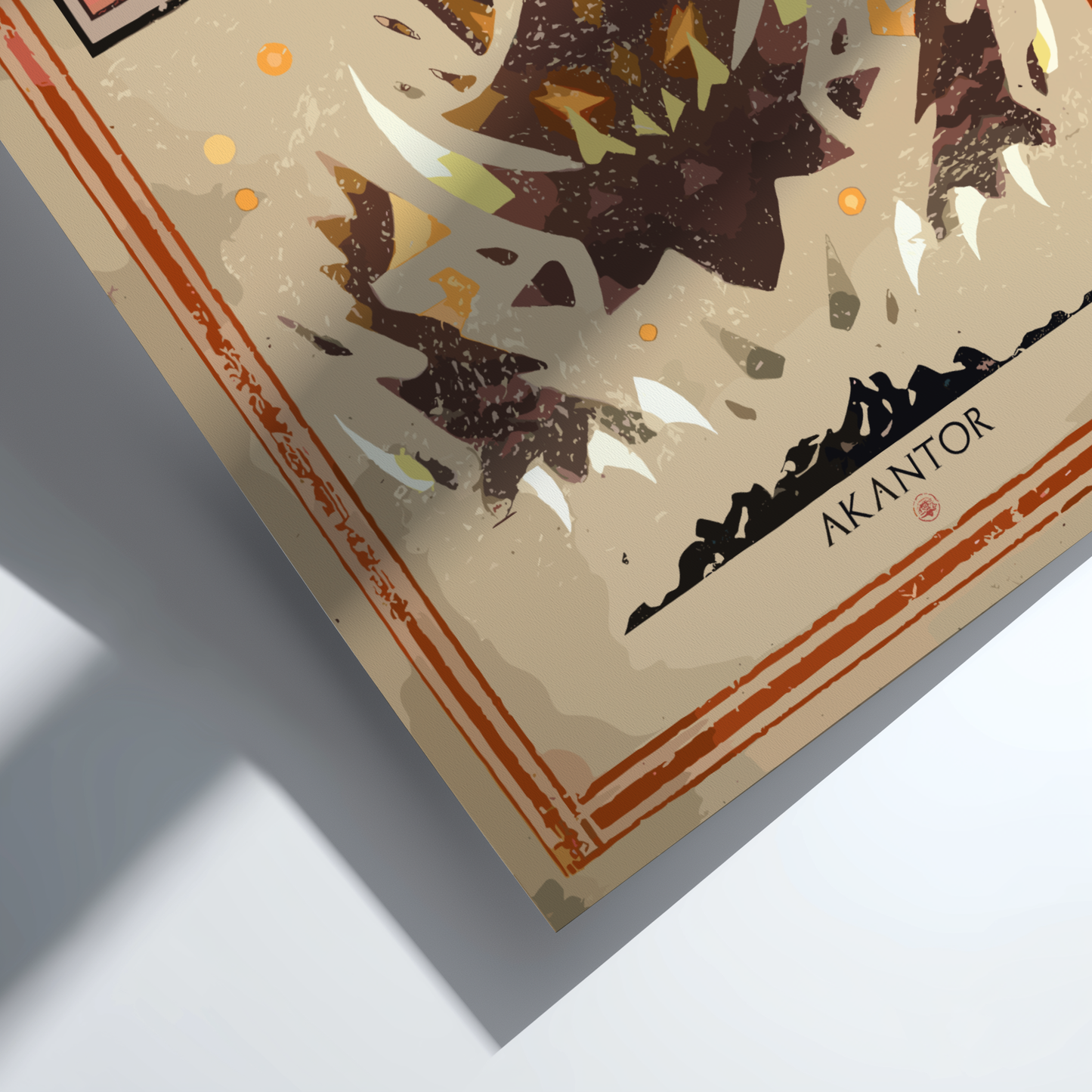 Akantor - Monster Hunter Art Print