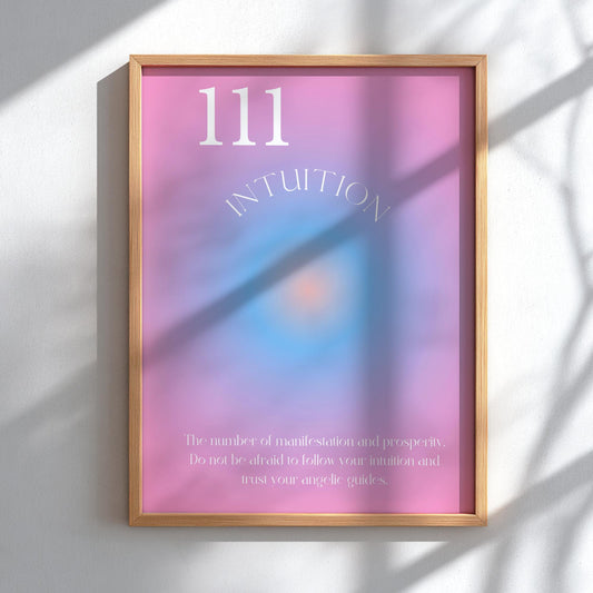 Angel no. 111 - Intuition - Full Aura