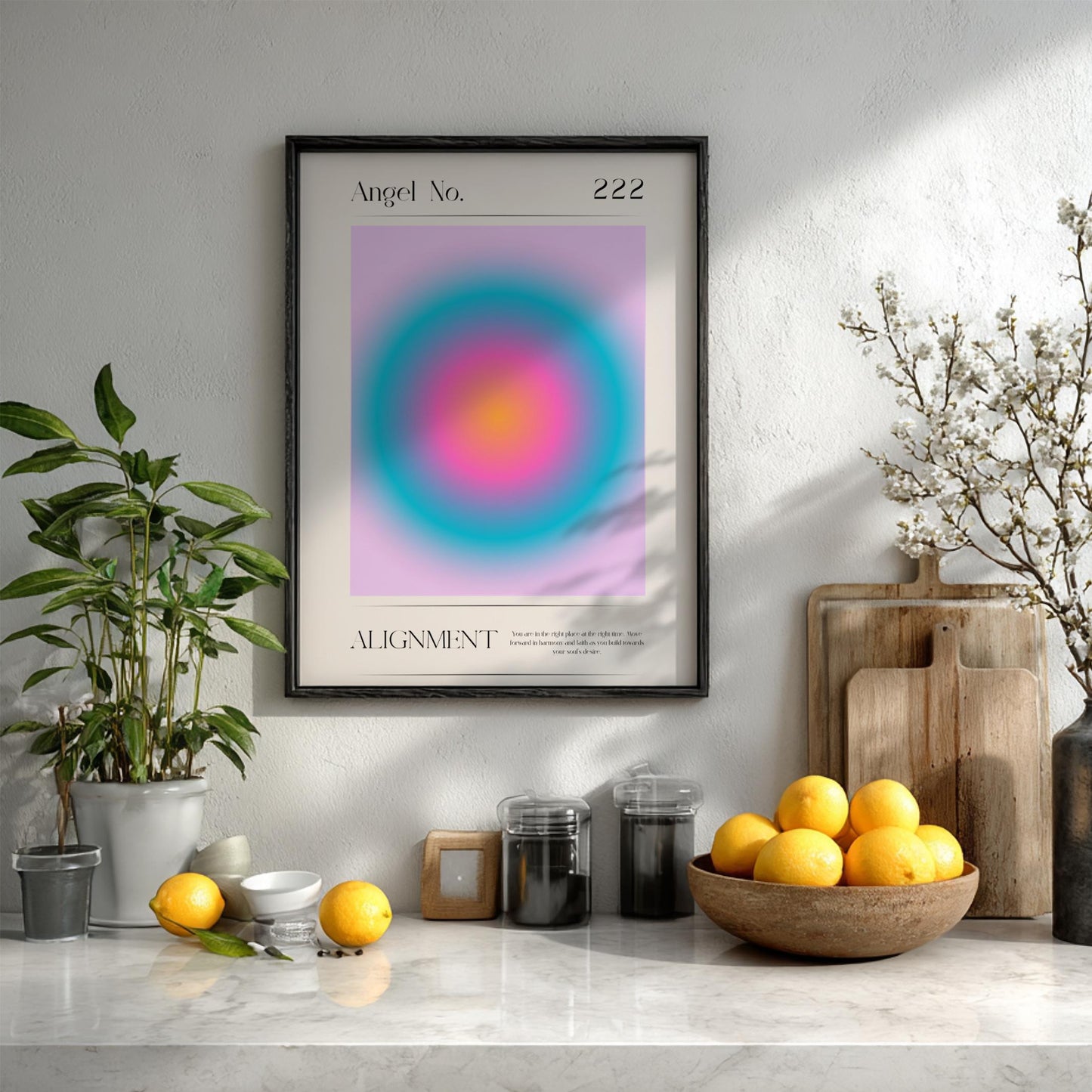 Angel no. 222 - Alignment - Aura