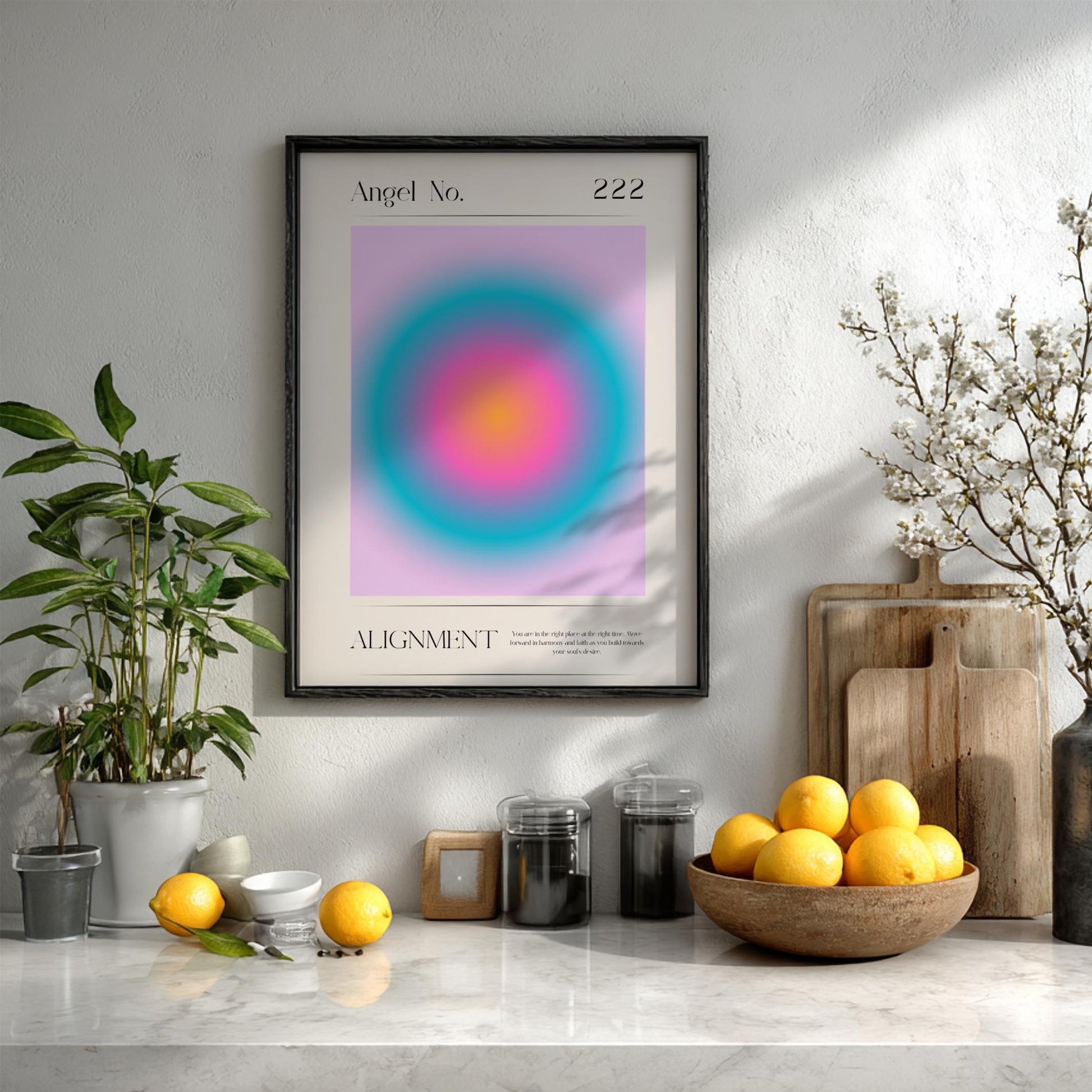 Angel no. 222 - Alignment - Aura