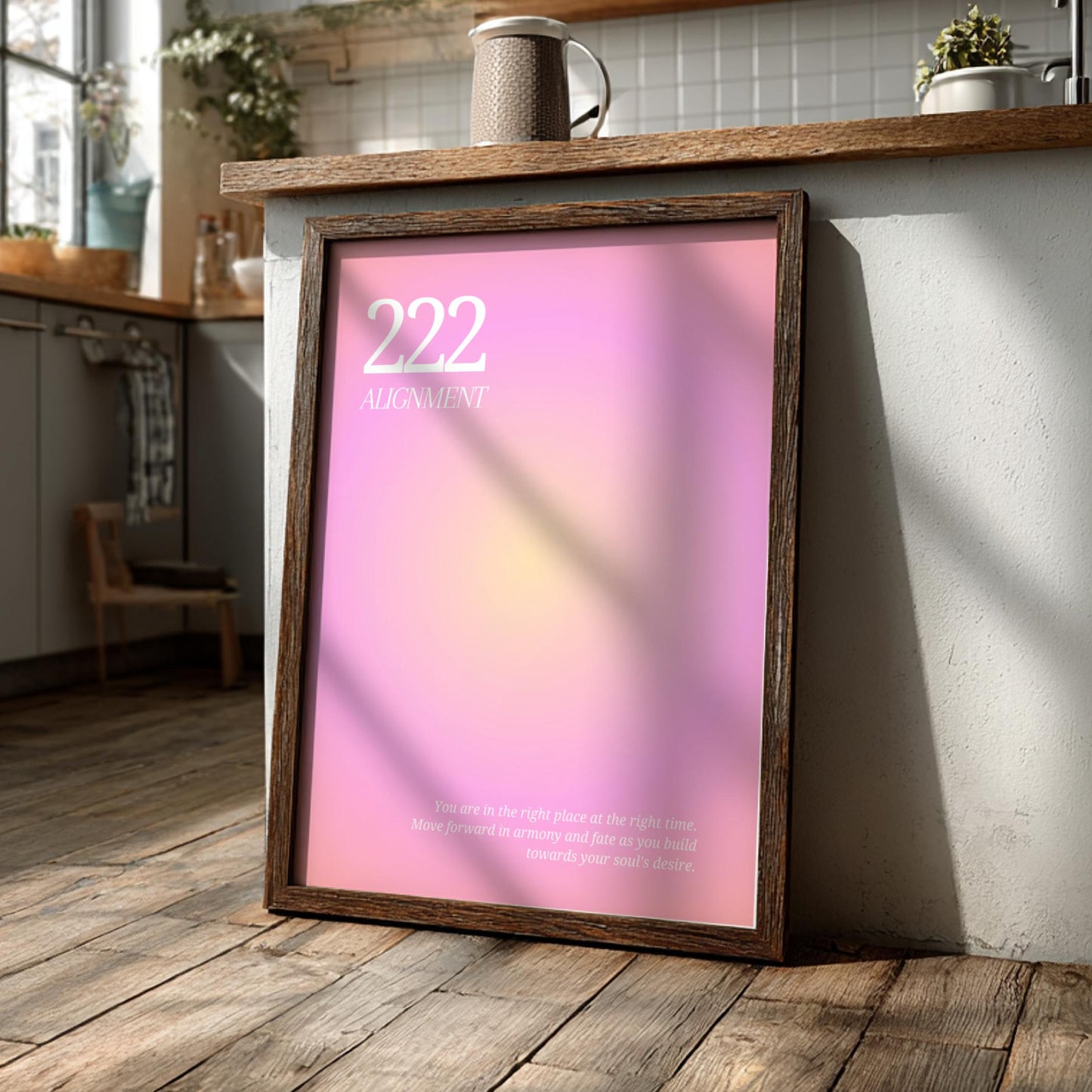 222 Alignment - The Infinite Spectrum Full Aura Poster