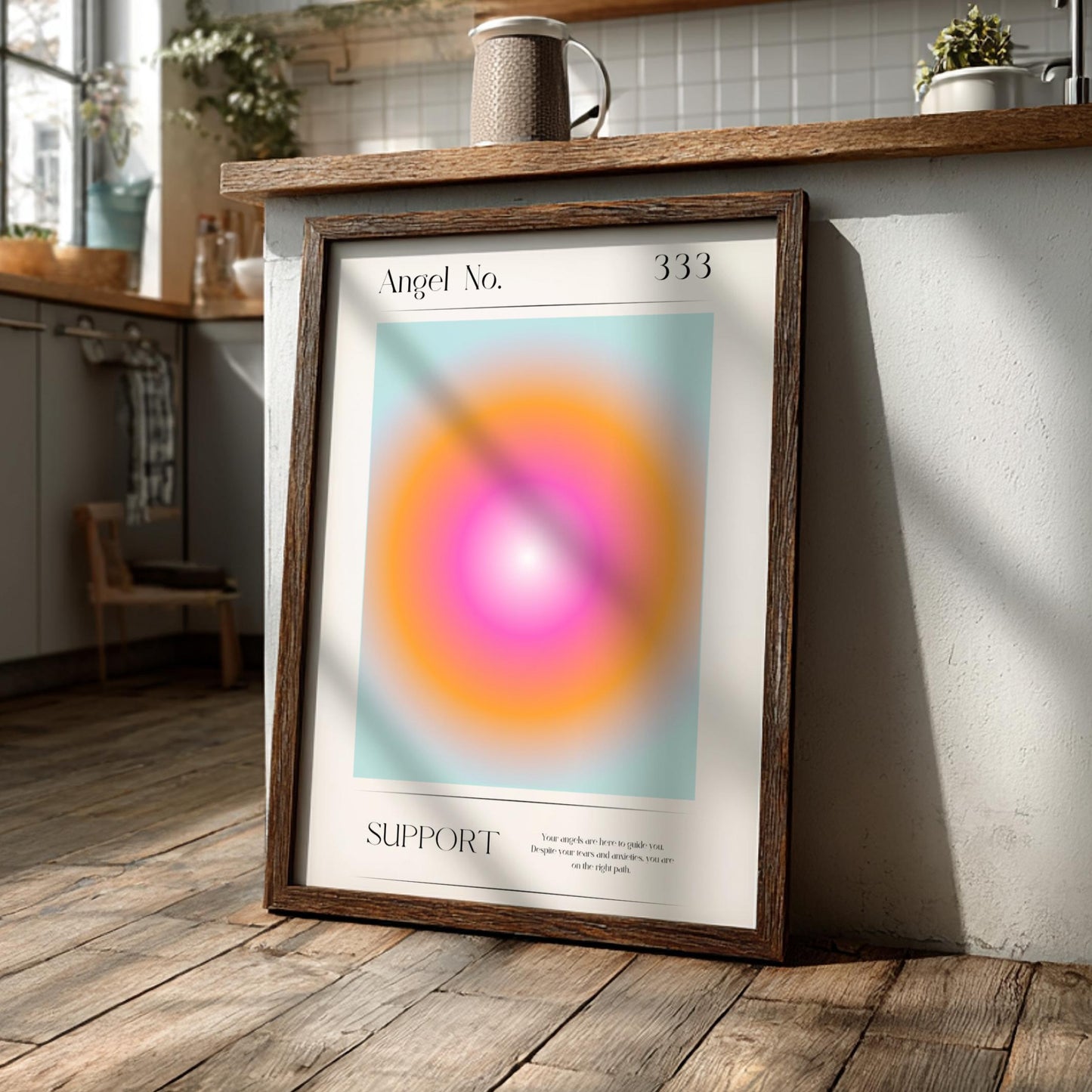 Angel no. 333 - Support - Aura Poster