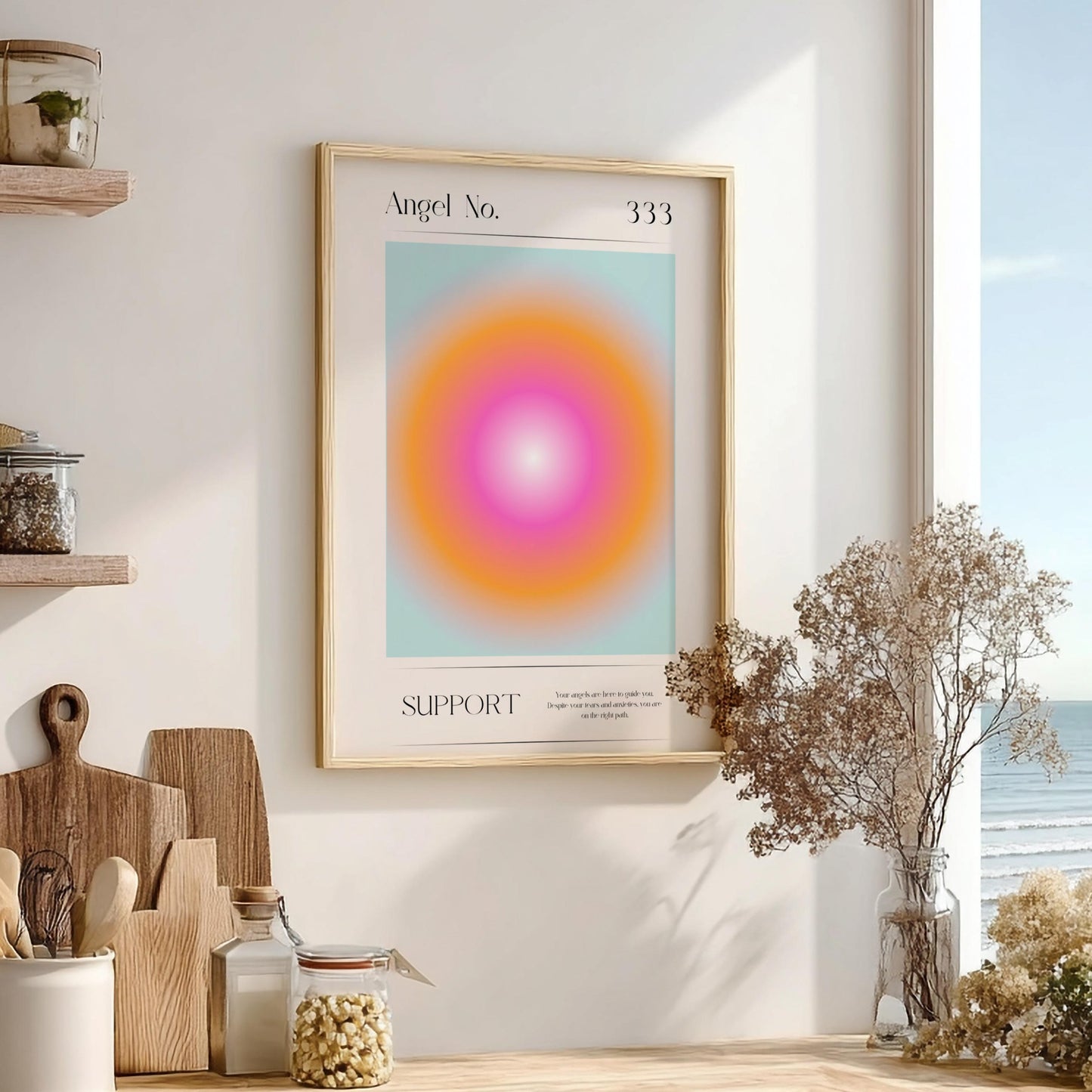 Angel no. 333 - Support - Aura Poster