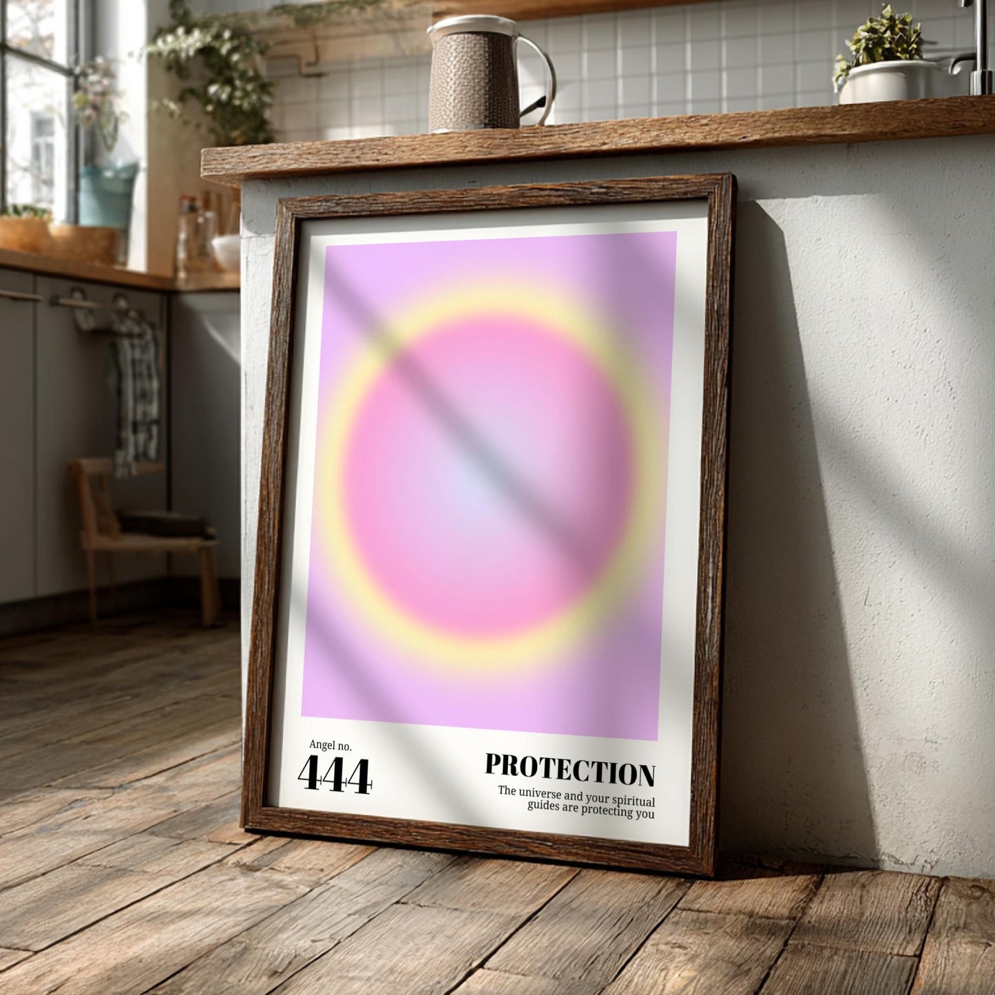 Angel no. 444 - Protection - Full Aura Art Print