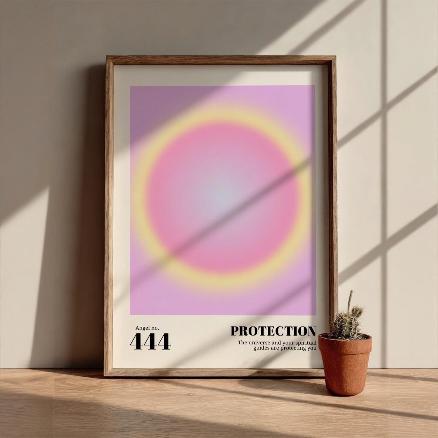 Angel no. 444 - Protection - Full Aura Art Print