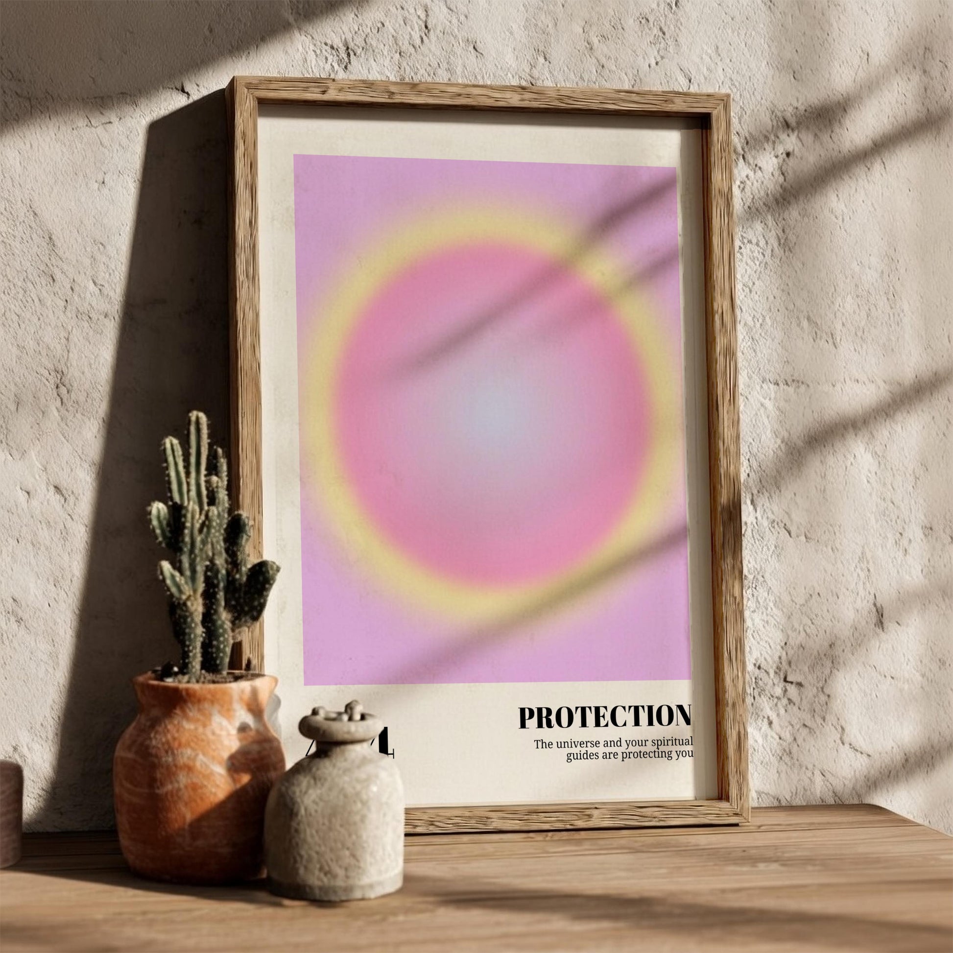Angel no. 444 - Protection - Full Aura Art Print