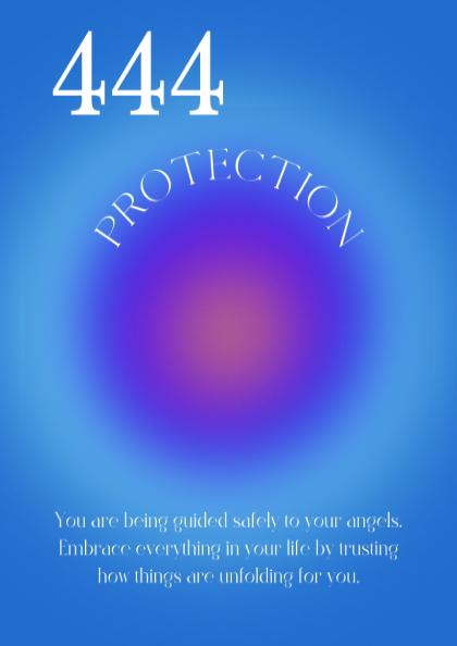 Angel no. 444 - Protection