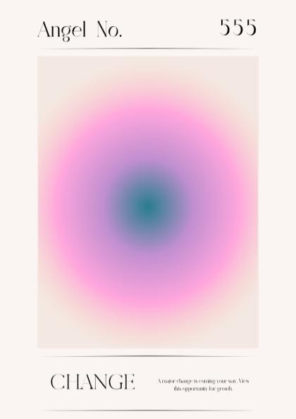Angel no. 555 - Change - Aura Art Print