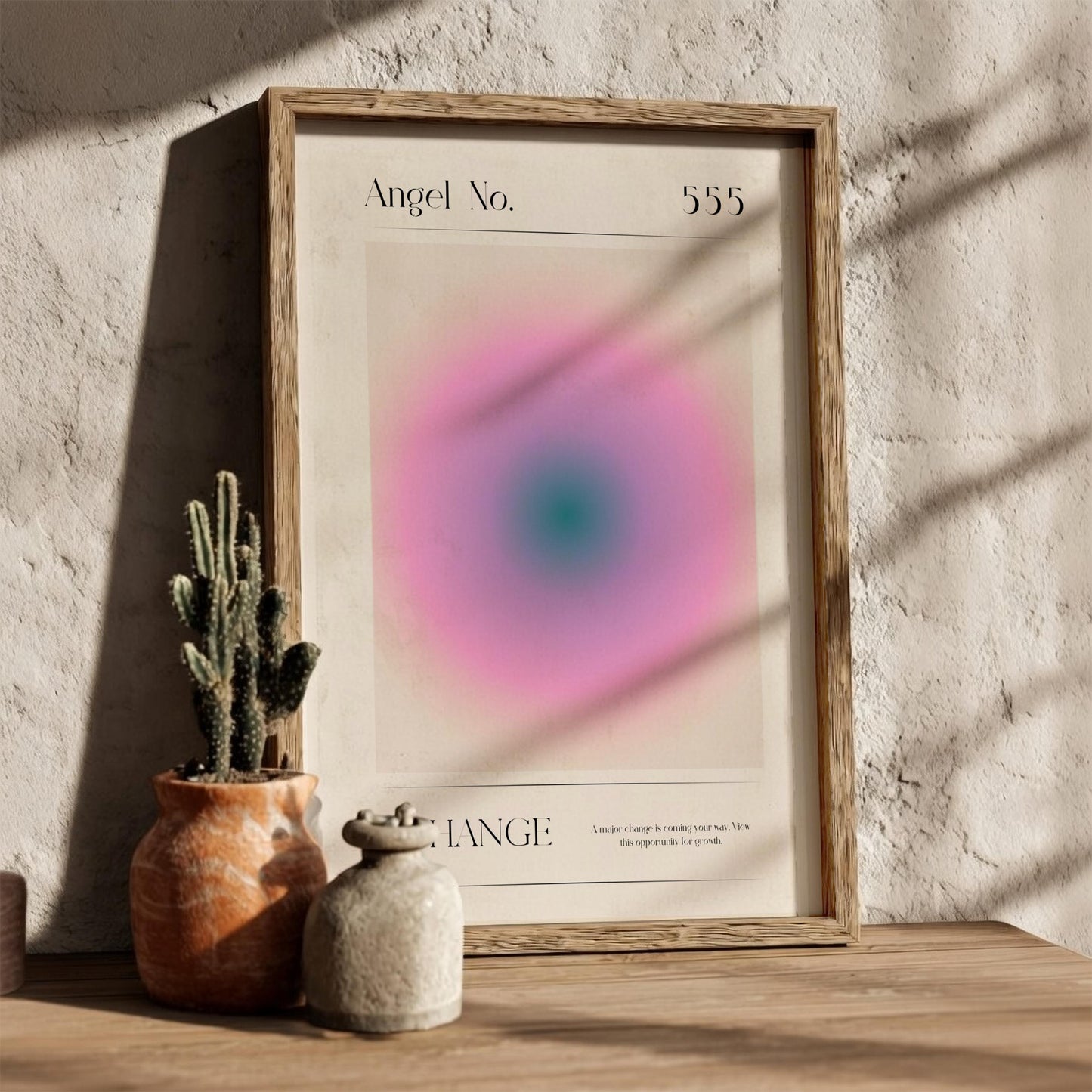 Angel no. 555 - Change - Aura Art Print
