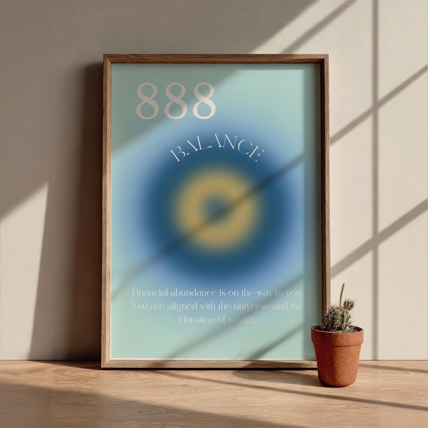Angel no. 888 - Balance - Aura Art Print