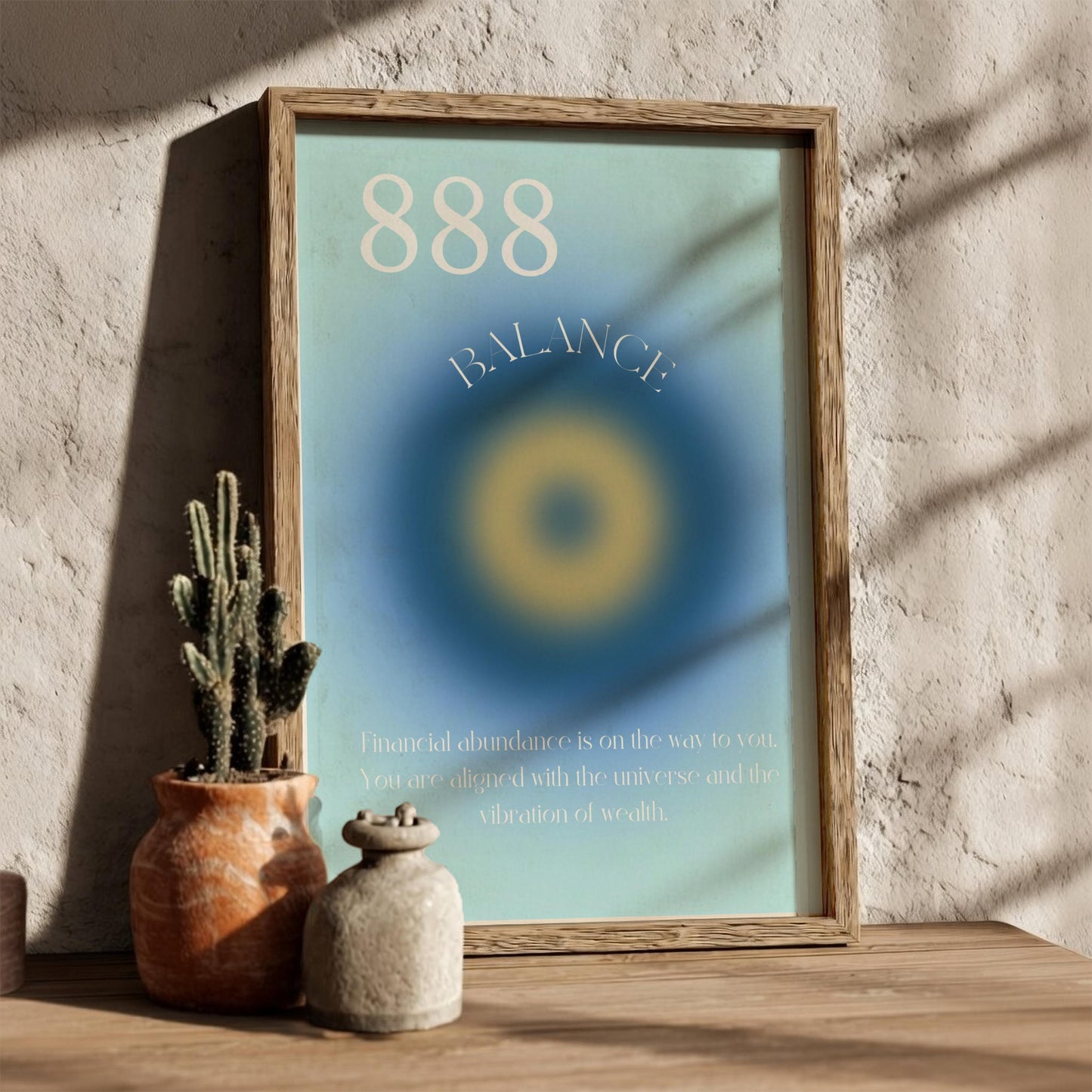 Angel no. 888 - Balance - Aura Art Print
