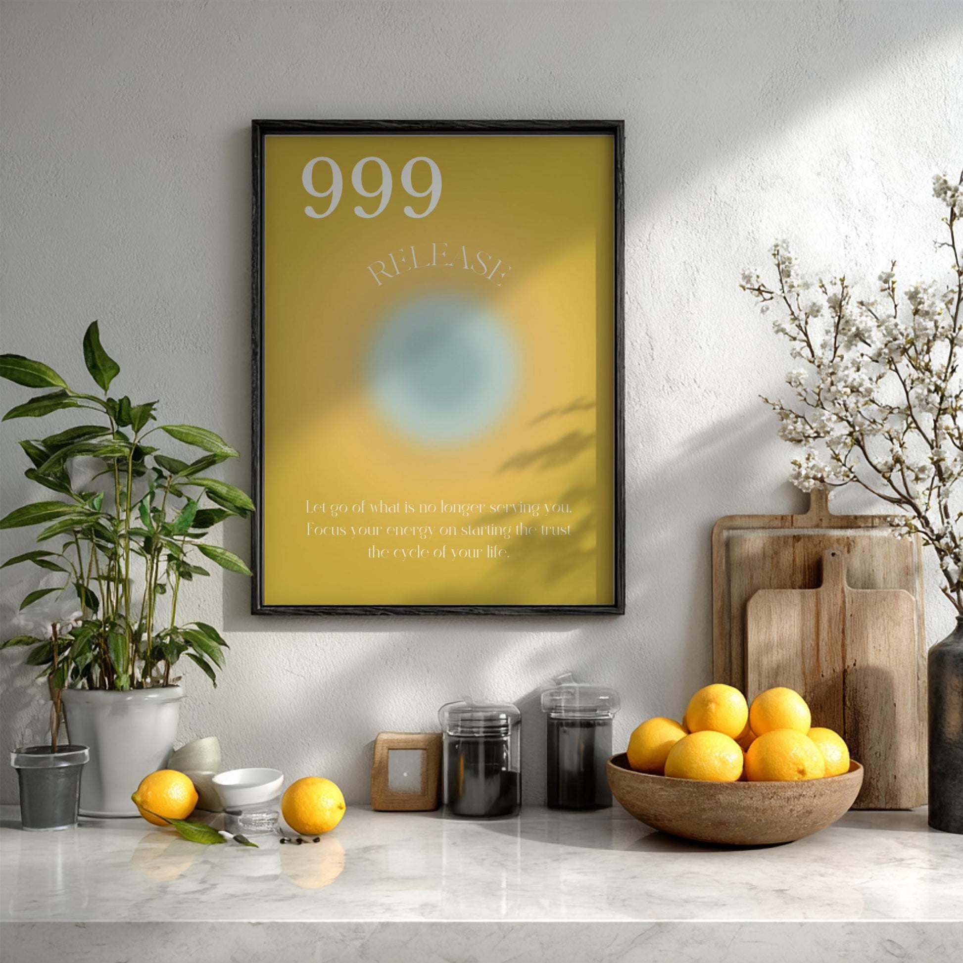 Angel no. 999 - Release - Aura Art Print