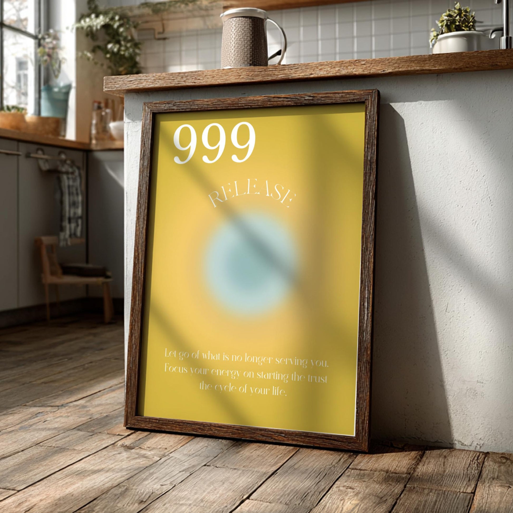 Angel no. 999 - Release - Aura Art Print