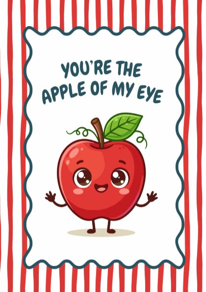Apple - The Apple of My Eye - Kitchen Aura Art Print