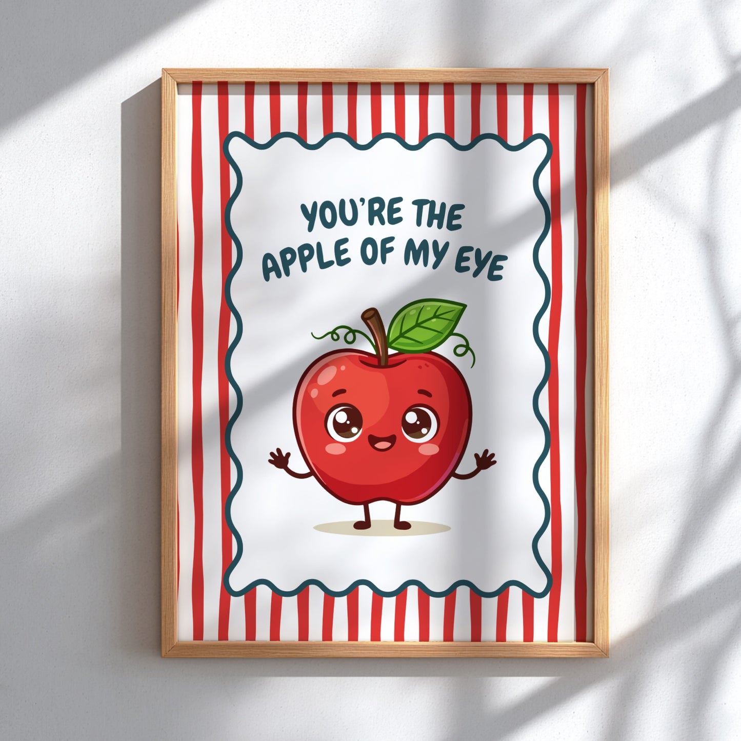 Apple - The Apple of My Eye - Kitchen Aura Art Print