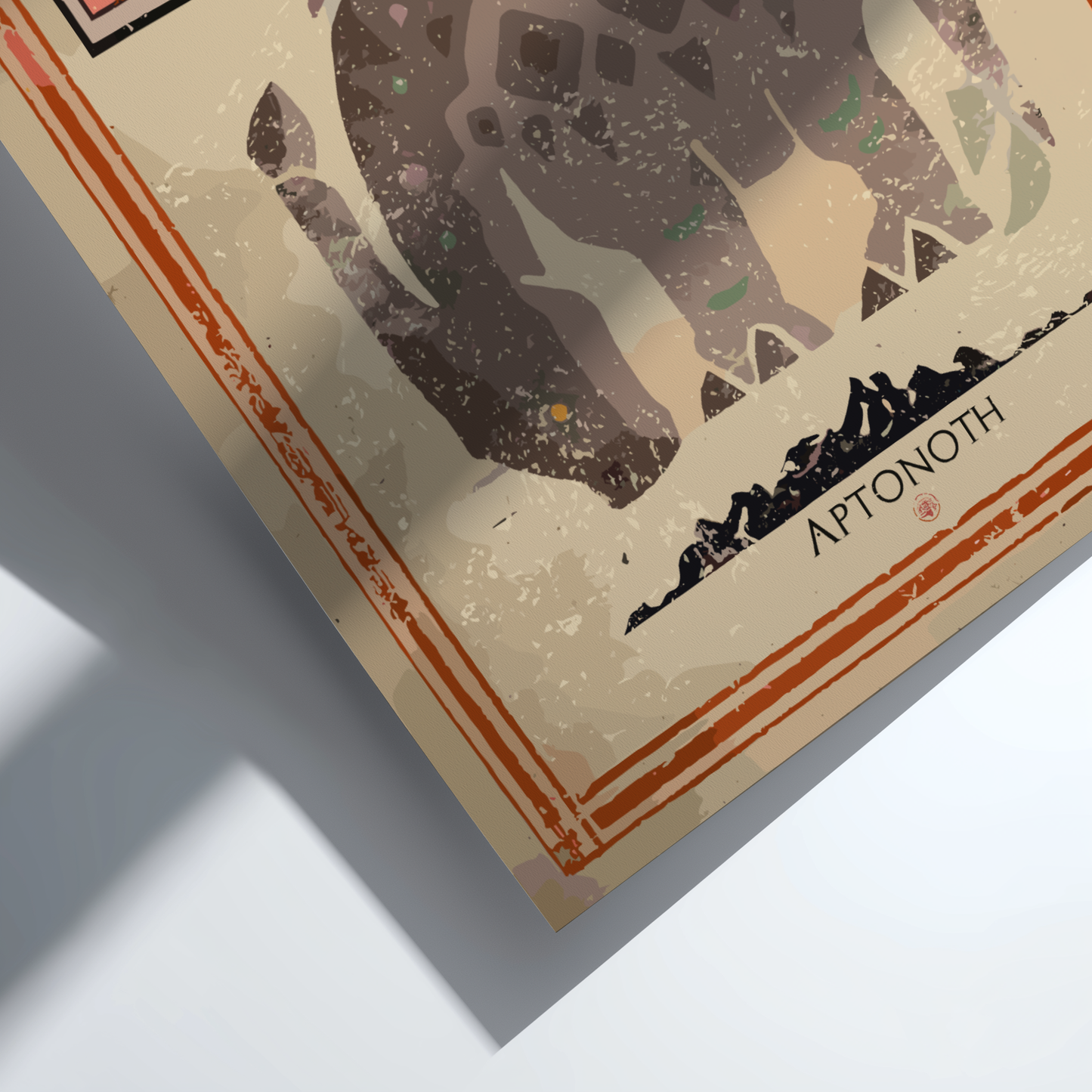 Aptonoth - Monster Hunter Wall Art Print