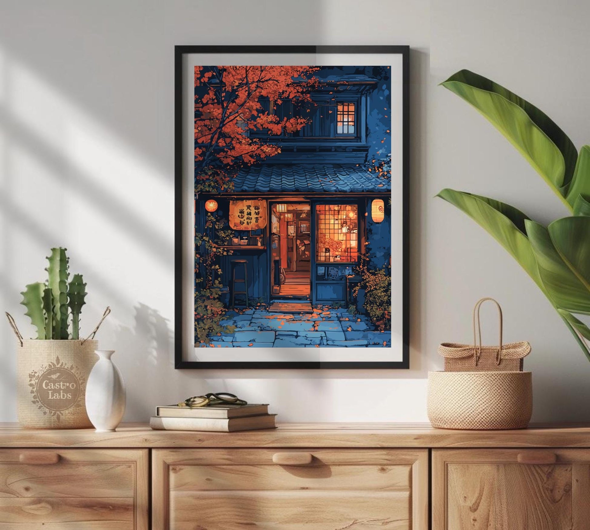 Asian Fusion Restaurant Art,  Japanese Restaurant Print, Home Décor, Japanese Food Art, Asian Fusion food, Asian Fusion Restaurant