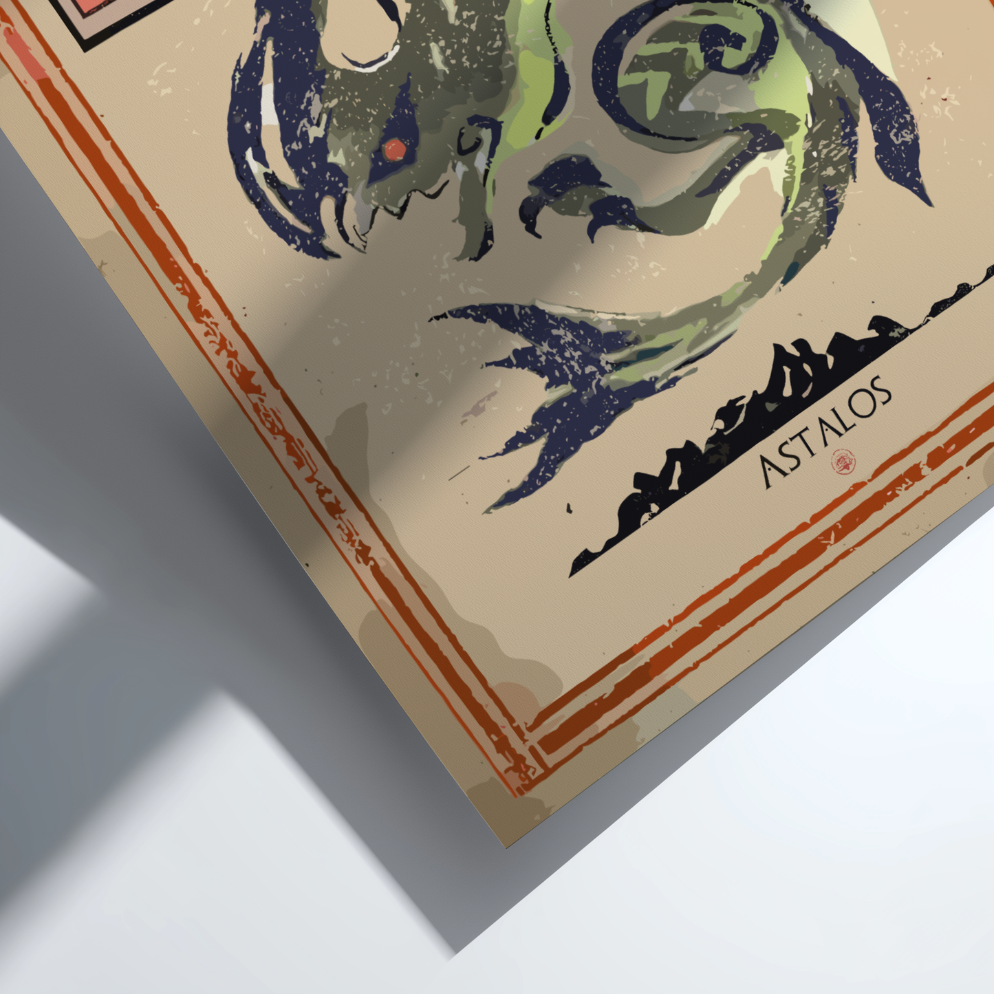 Astalos - Monster Hunter Wall Art Print