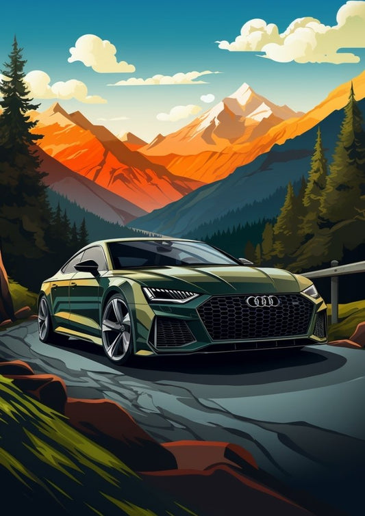 Affiche Audi RS7