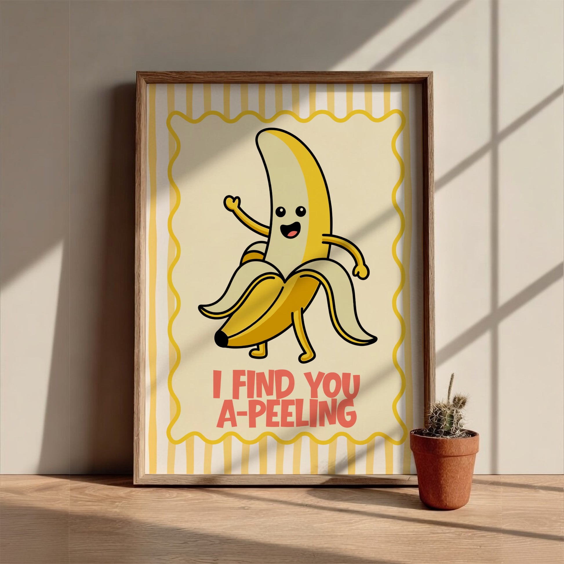Banana - I Find You A-Peeling - Kitchen Wall Art