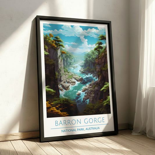 Blowing Rock, NC Poster - Vintage Reisekunstwerk