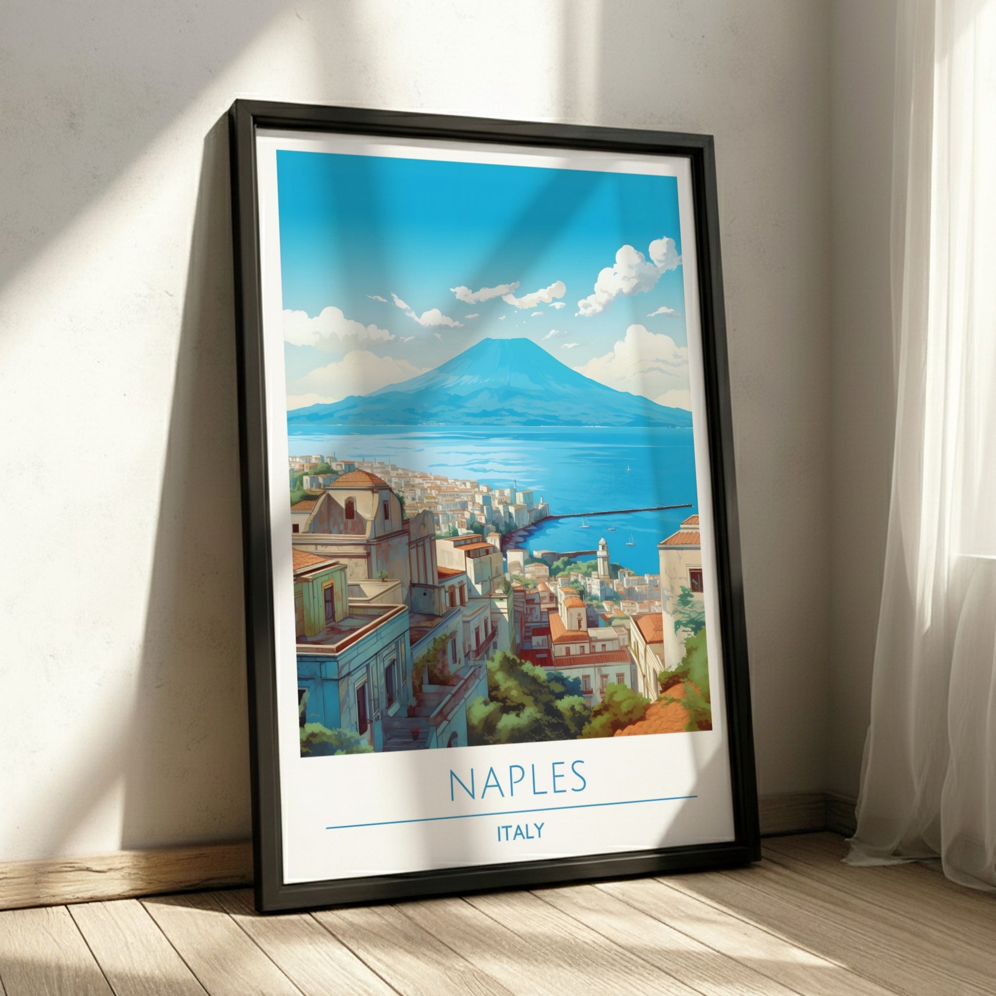 Naples, Italy: The Pulse – Modern Travel Art