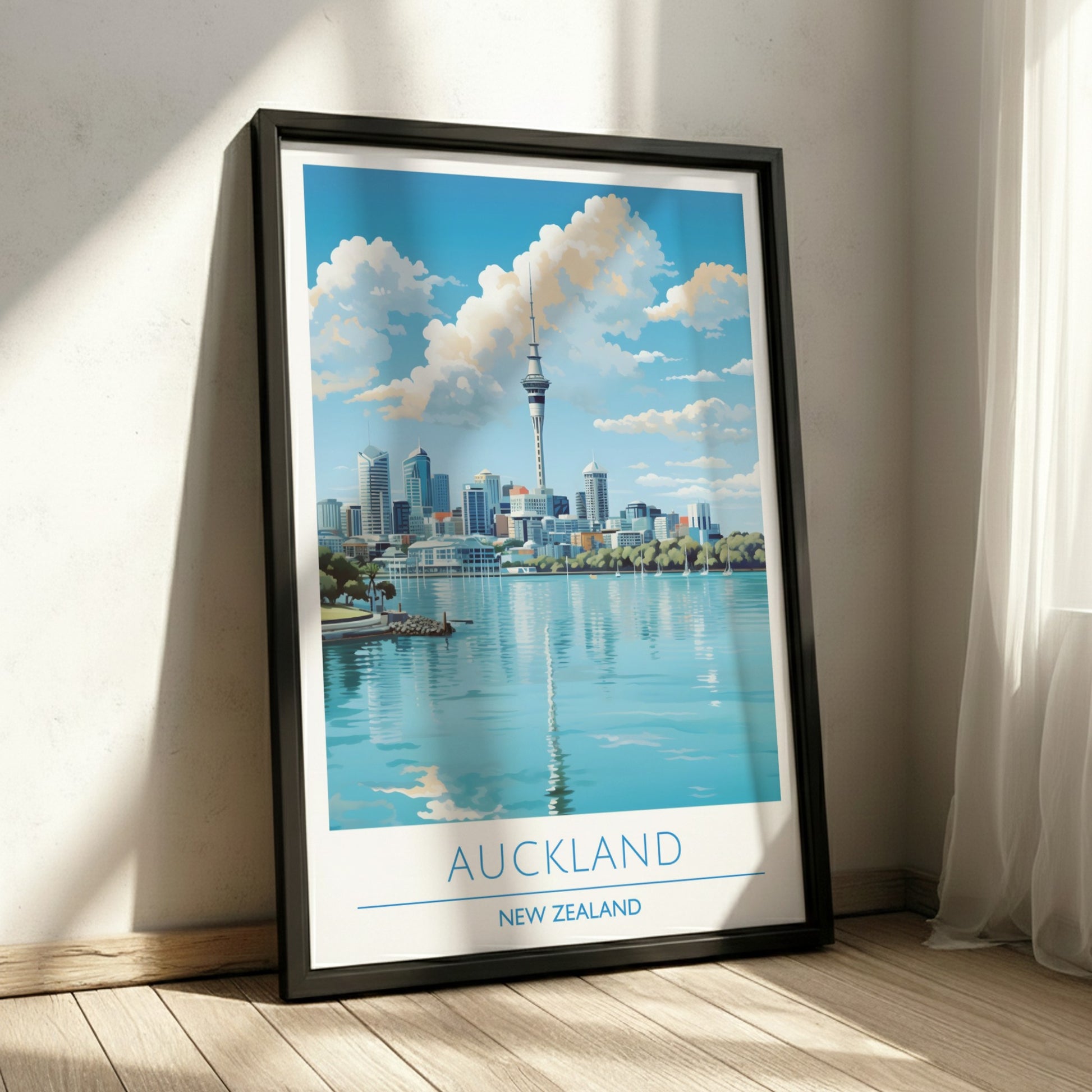 Auckland, New Zealand: The Zenith – Modern Travel Art