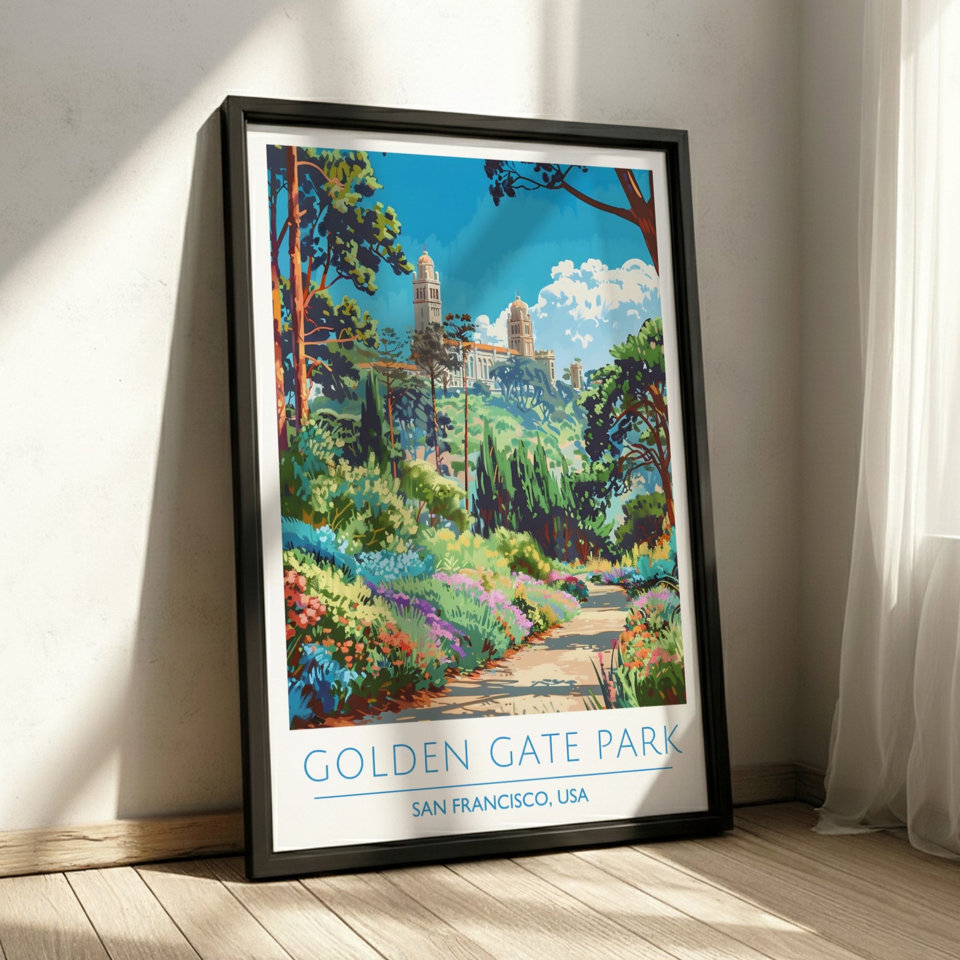 Golden Gate Park, San Francisco: The Grove – Modern Travel Art