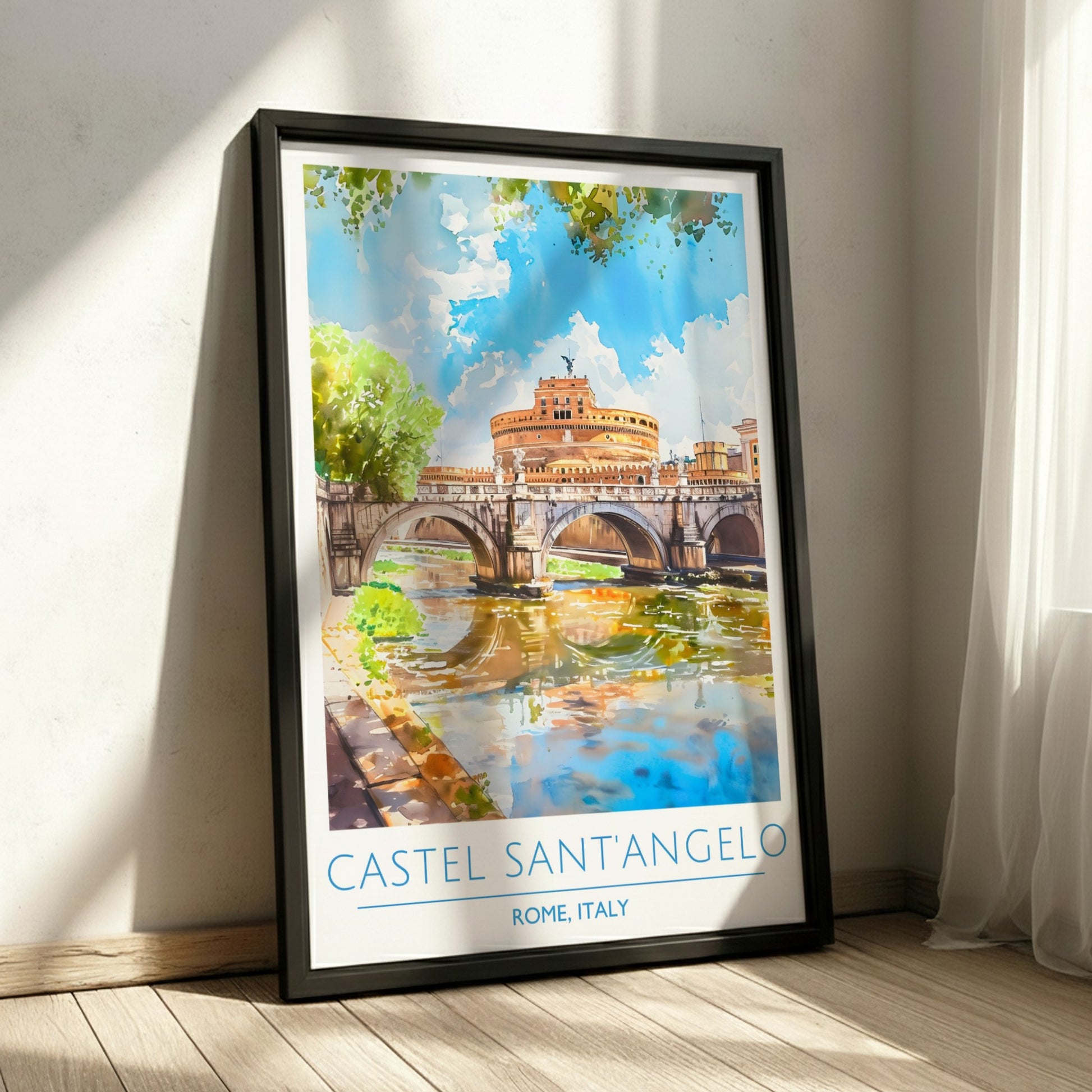Castel Sant'Angelo, Rome: The Citadel – Modern Travel Art