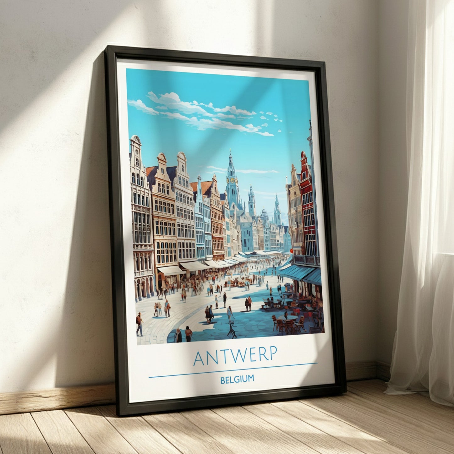 Antwerp, Belgium: The Facet – Modern Travel Art