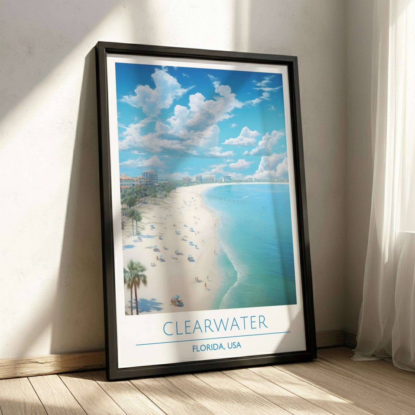 Clearwater, Florida: The Radiant – Modern Travel Art