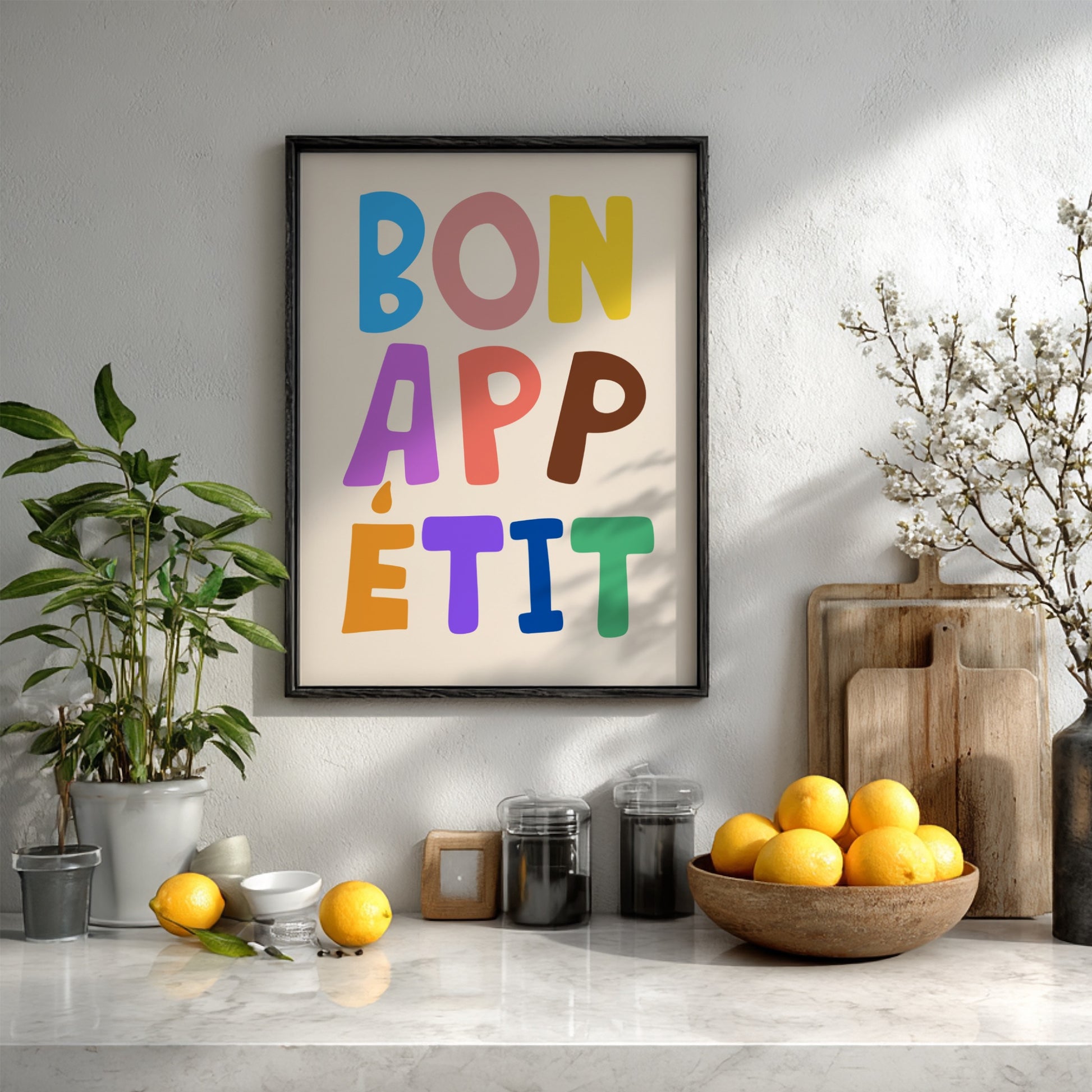Bon Appétit - Kitchen Wall Art