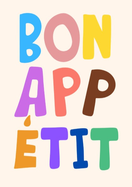 Bon Appétit - Kitchen Wall Art